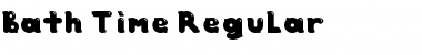 Download Bath Time Regular Font Title Preview