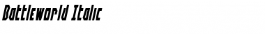 Download Battleworld Italic Italic Font Title Preview