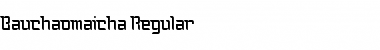 Download Bauchaomaicha Regular Font Title Preview