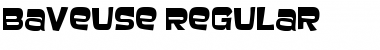 Download Baveuse Regular Font Title Preview