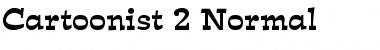 Download Cartoonist 2 Normal Font Title Preview