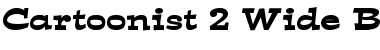 Download Cartoonist 2 Wide Bold Font Title Preview