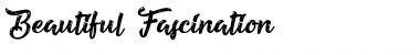 Download Beautiful Fascination Regular Font Title Preview