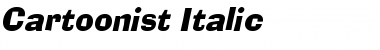Download Cartoonist Italic Font Title Preview