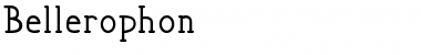 Download Bellerophon Regular Font Title Preview
