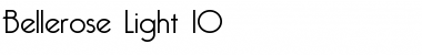 Download Bellerose Light Font Title Preview