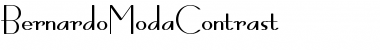 Download Bernardo Moda Contrast Regular Font Title Preview