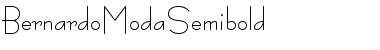 Download Bernardo Moda Semibold Regular Font Title Preview