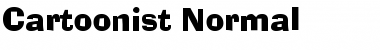 Download Cartoonist Normal Font Title Preview