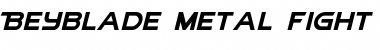 Download Beyblade Metal Fight Regular Regular Font Title Preview