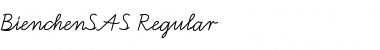 Download Bienchen SAS Regular Font Title Preview