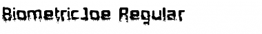Download Biometric Joe Regular Font Title Preview