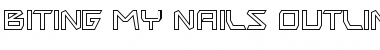 Download Biting My Nails Outline Regular Font Title Preview
