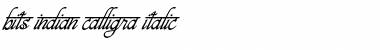 Download bits indian calligra Regular Font Title Preview