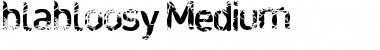 Download blabloosy Medium Font Title Preview