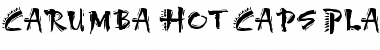 Download Carumba Hot Caps Regular Font Title Preview