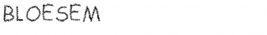 Download BLOESEM Regular Font Title Preview