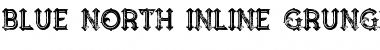 Download Blue North line Grunge Regular Font Title Preview