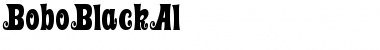 Download BoboBlackAl Regular Font Title Preview