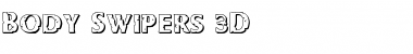 Download Body Swipers 3D Regular Font Title Preview