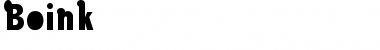 Download Boink Boink Font Title Preview