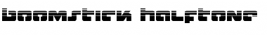 Download Boomstick Halftone Regular Font Title Preview