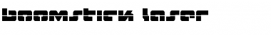 Download Boomstick Laser Regular Font Title Preview