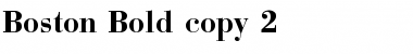 Download Boston Bold Font Title Preview