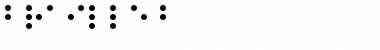 Download Braille 2 Regular Font Title Preview