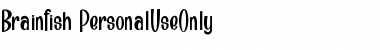 Download Brainfish_PersonalUseOnly Regular Font Title Preview