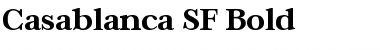 Download Casablanca SF Bold Font Title Preview