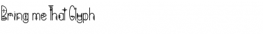 Download Bring me That Glyph Regular Font Title Preview