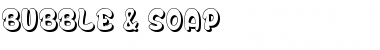 Download bubble & soap Regular Font Title Preview