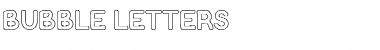 Download Bubble Letters Regular Font Title Preview
