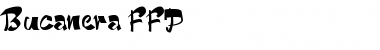 Download Bucanera FFP Font Title Preview