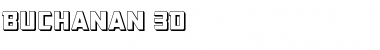 Download Buchanan 3D Regular Font Title Preview