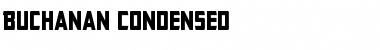 Download Buchanan Condensed Condensed Font Title Preview