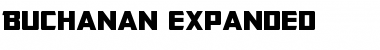 Download Buchanan Expanded Expanded Font Title Preview