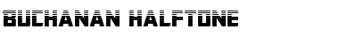 Download Buchanan Halftone Regular Font Title Preview