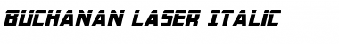 Download Buchanan Laser Italic Italic Font Title Preview
