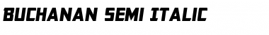 Download Buchanan Semi-Italic Semi-Italic Font Title Preview