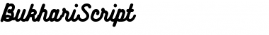 Download Bukhari Script Regular Font Title Preview