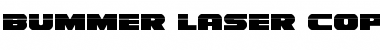 Download Bummer Laser Regular Font Title Preview