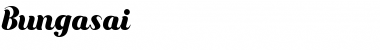 Download Bungasai Regular Font Title Preview