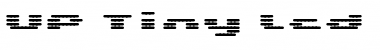 Download UP Tiny lcd four 8 decoH Regular Font