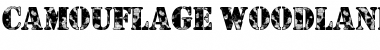 Download Camouflage Woodland Woodland Font Title Preview