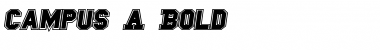 Download Campus A Bold Font Title Preview