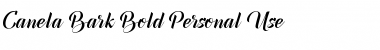 Download Canela Bark Bold Personal Use Regular Font Title Preview