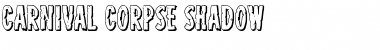 Download Carnival Corpse Shadow Regular Font Title Preview