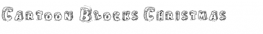 Download Cartoon Blocks Christmas Regular Font Title Preview
